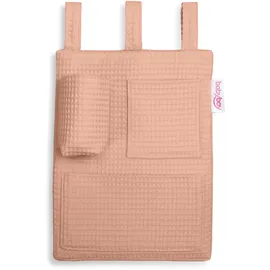 babybay Utensilo für alle Modelle Waffelpiqué, apricot rosé