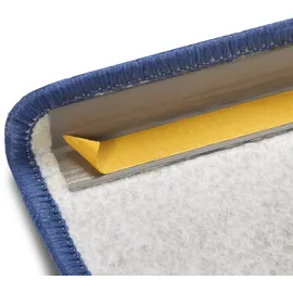 HANSE HOME Exclusiv Stufenmatte »Liberty« halbrund 7 mm Höhe Uni, robust, kräftige Farben, Meliert, Treppe, Gekettelt, 15 er Set Hanse Home Exclusiv B : 28 cm 1 Stk.