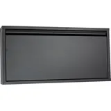 Spinder Billi 75 x 38 x 13 cm pulverbeschichtet schwarz / schwarz