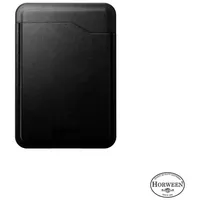 Nomad Leather Mag Wallet with Find My Tracking Black