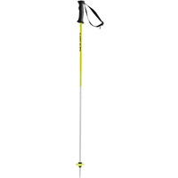HEAD Unisex Jugend Supershape Team Skistock, Weiß/schwarz/Neongelb, 90