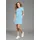 KangaROOS Shirtkleid Blau/Schwarz 44/46