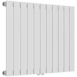 neu.haus Designheizkörper Nore 600 x 800 mm 616 W weiß Mittelventil