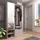 ax living Garderobenschrank Milanoir 100 x 189,4 x 33 cm Beige