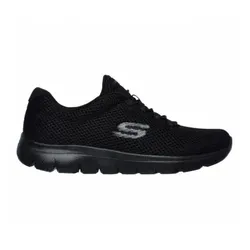 Skechers für Damen. 12985 Summits Schuh schwarz (40), Stoff, Lässig