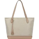 Gabor Annett Shopper Polyurethan Beige/Weiß
