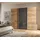 Die Möbelfundgrube Schwebetürenschrank Valencia 270 x 0 x 0 cm Grau