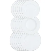 Villeroy & Boch Anmut Platinum No.1 Kombiservice 18-tlg. weiß