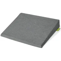 Beautissu Sitz Keilkissen 40 x 40 cm Hellgrau