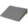 Beautissu Sitz Keilkissen 40 x 40 cm Hellgrau