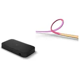 Philips HUE HDMI Sync Box 8K Gradient Lightstrip 65 Zoll – Synchronisierte Immersive Beleuchtung LED Streifen für den Fernseher mit 16 Mio. Farben Farbverläufen smarte Heimkino TV