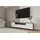 altdecor NOA-2-S Lowboard 200x53x41 cm Schwarz/Weiß Holz
