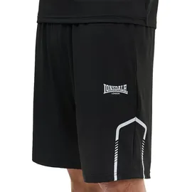 Lonsdale Bewick Trainingsanzug - Black / Silver - XL