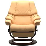 Stressless Stressless® Relaxsessel »Reno«, elektrisch verstellbar, optional 2-motorisch, Größe M & L, gelb