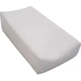 Sundo Homecare Venenkissen Injektionskissen 30 x 15 x 10/5 cm Venenkissen Kunstleder WEIß, abnehmbarer Kunstlederbezug weiß