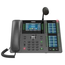 Fanvil SIP-Phone X210i, schwarz, Telefon, Schwarz, Grau,