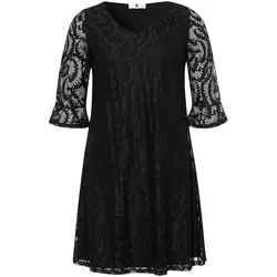 Spitzenkleid 3/4-Arm Anna Aura schwarz, 40
