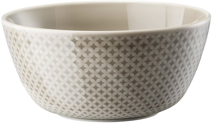 Rosenthal - Junto Müslischale, 14 cm / pearl grey