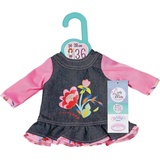 Zapf Creation Zapf Creation® Puppenkleidung »Dolly Moda, Jeans Kleid Blumen 36 cm«, bunt