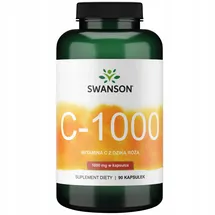 Swanson Vitamin C 1000 mg + Rose Hips Kapseln 90 St.