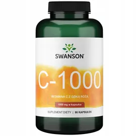 Swanson Vitamin C 1000 mg + Rose Hips Kapseln 90 St.