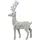 Creativ deco Hirsch 29 cm grau