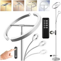 Tectake Auralis 20 W 31,5 x 188 cm Grau