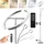 Tectake Auralis 20 W 31,5 x 188 cm Grau