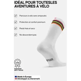 Danish Endurance Radsocken 3er Pack Schwarz 39-42