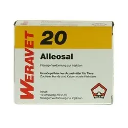 Alleosal 20 Amp.f.Hunde/Katzen/Klein-u.Zootiere 10X2 ml