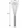 STONELINE Turbo-Blitz-Schneebesen 30,5 cm Metall Grau