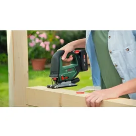 Bosch AdvancedSaw 18V-140 inkl. 1 x 2,0 Ah + Ladegerät + 3 x Sägeblätter