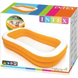 Intex Mandarin Swim Center Family Planschbecken 229 x 147 x 46 cm