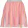 blue seven Tüllrock Midi Gestreift Rosa 110
