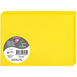 Pollen 250x Pollen, Faltkarten 110x155 mm, 210g - Sonne 2323C