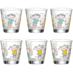 Ritzenhoff & Breker Trinkgläser Boys & Girls BEST FRIENDS 270 ml 6er Set