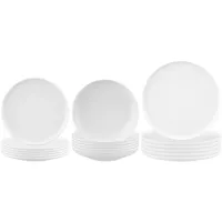 SELTMANN WEIDEN Sento Home Teller-Set 18-tlg. Weiß