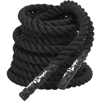 vidaXL Battle Rope Schwarz 15 m