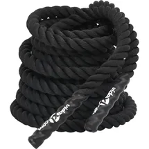 vidaXL Battle Rope Schwarz 15 m
