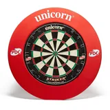 Unicorn Information System Unicorn Striker Board mit Surround Center, Rot, Einheitsgröße