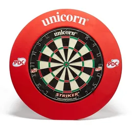 Unicorn Information System Unicorn Striker Board mit Surround Center, Rot, Einheitsgröße