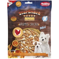 Nobby StarSnack Wrapped Mini Chicken 375 g