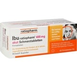 Ratiopharm Ibu-ratiopharm 400 mg akut Schmerztabletten 50 St.