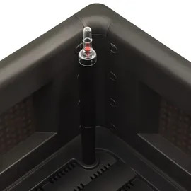 vidaXL Garten-Hochbeet Selbstbewässerungssystem 100 x 43 x 33 cm anthrazit