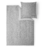 s.Oliver Leo Bettwäsche 135x200 cm - 100% Baumwolle, Reißverschluss, anschmiegsam, weich & waschbar, Mako Satinbettwäsche grau modern Leoparden Muster