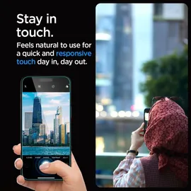 SPIGEN Glas.tR EZ Fit 2 Pack transparency iPhone 15 Pro