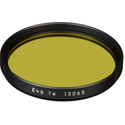 Leica 13065 Filter Gelb E 46 schwarz