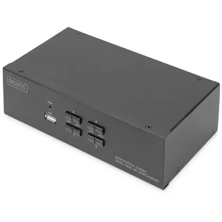 Digitus DS-12882 KVM Switch, Schwarz