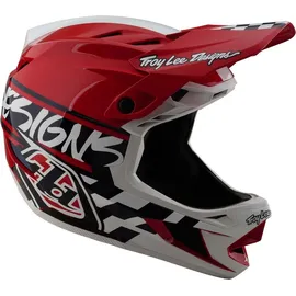 Troy Lee Designs D4 Polyacrylite 60-61 cm rot/weiß 2023