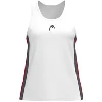 Head Racket Club 25 ärmelloses T-shirt - Red / White - 128 cm